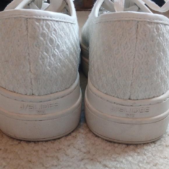 J/SLIDES White Platform Sneakers - Picture 6 of 10